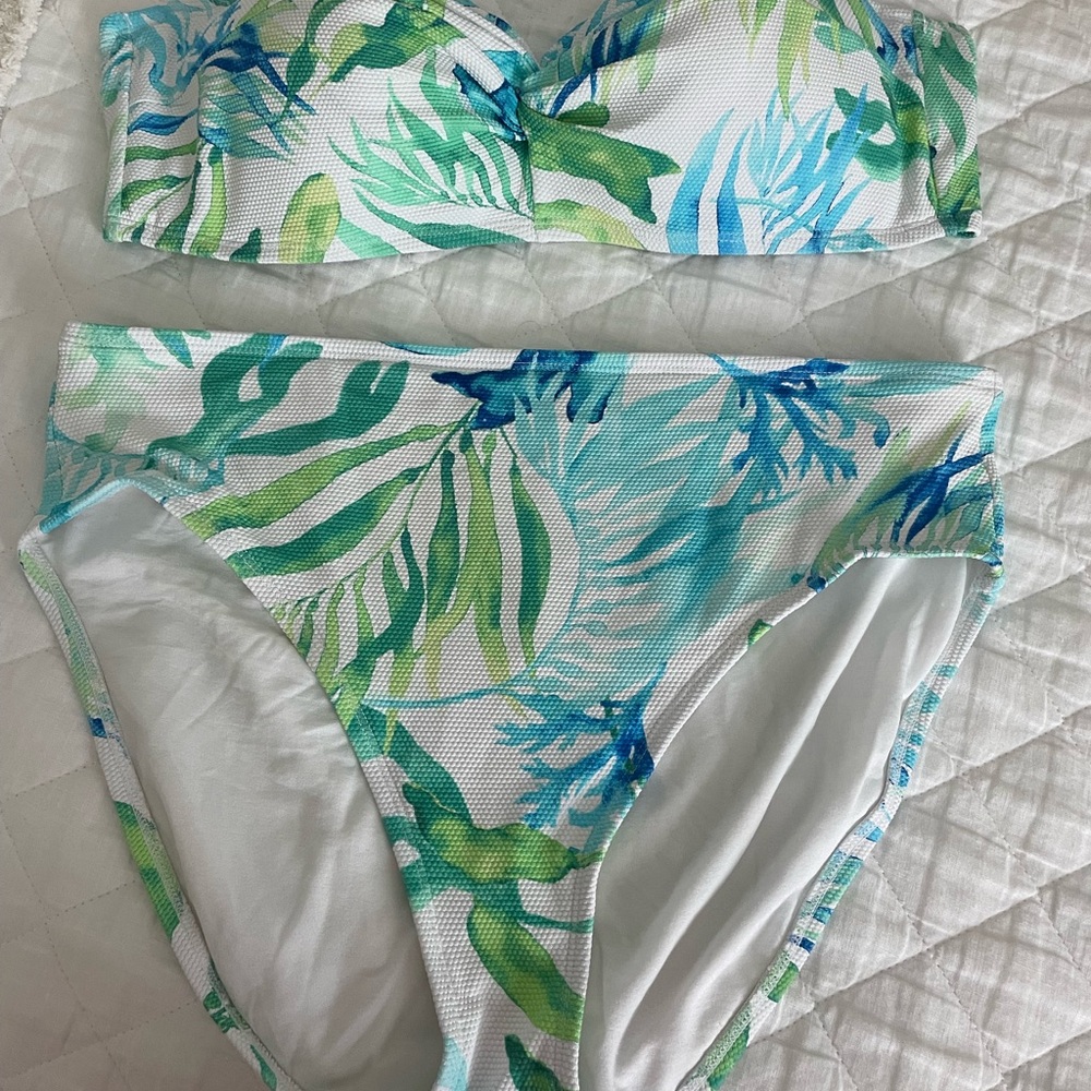 Tommy bahama two piece high waisted bikini
